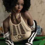 Nyah our Ultimate Ebony Beauty black girl sex doll 158cm/G Cup