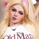 Eliza sex doll 160cm/5ft2 D cup sex A Stunning Blonde Beauty Silicone Head