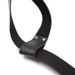 BDSM Restraint Set with Hand Cuffs, Ankle Cuffs, and Connecting Straps - PU Leather, For BDSM Bondage Games, Adult Sex Game Props, Multiple Position - Image 4