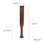 BDSM Solid Wood Paddle, Genuine Leather Paddle,Multiple Styles Available, Walnut Material, Suitable For Adult Spanking Games, BDSM Gatherings, Sex Toys - Image 4