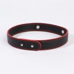 BDSM Alloy Letters Collar,Sex PU Choker,Adjustable Length,Rhinestone Craftsmanship For Couples Role-Play - Image 3