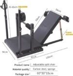 BDSM Sex Bondage Split Leg Sex Chair With Sex Machine And Vibrator Wand Stand - Image 3