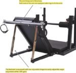BDSM Sex Bondage Split Leg Sex Chair With Sex Machine And Vibrator Wand Stand - Image 5