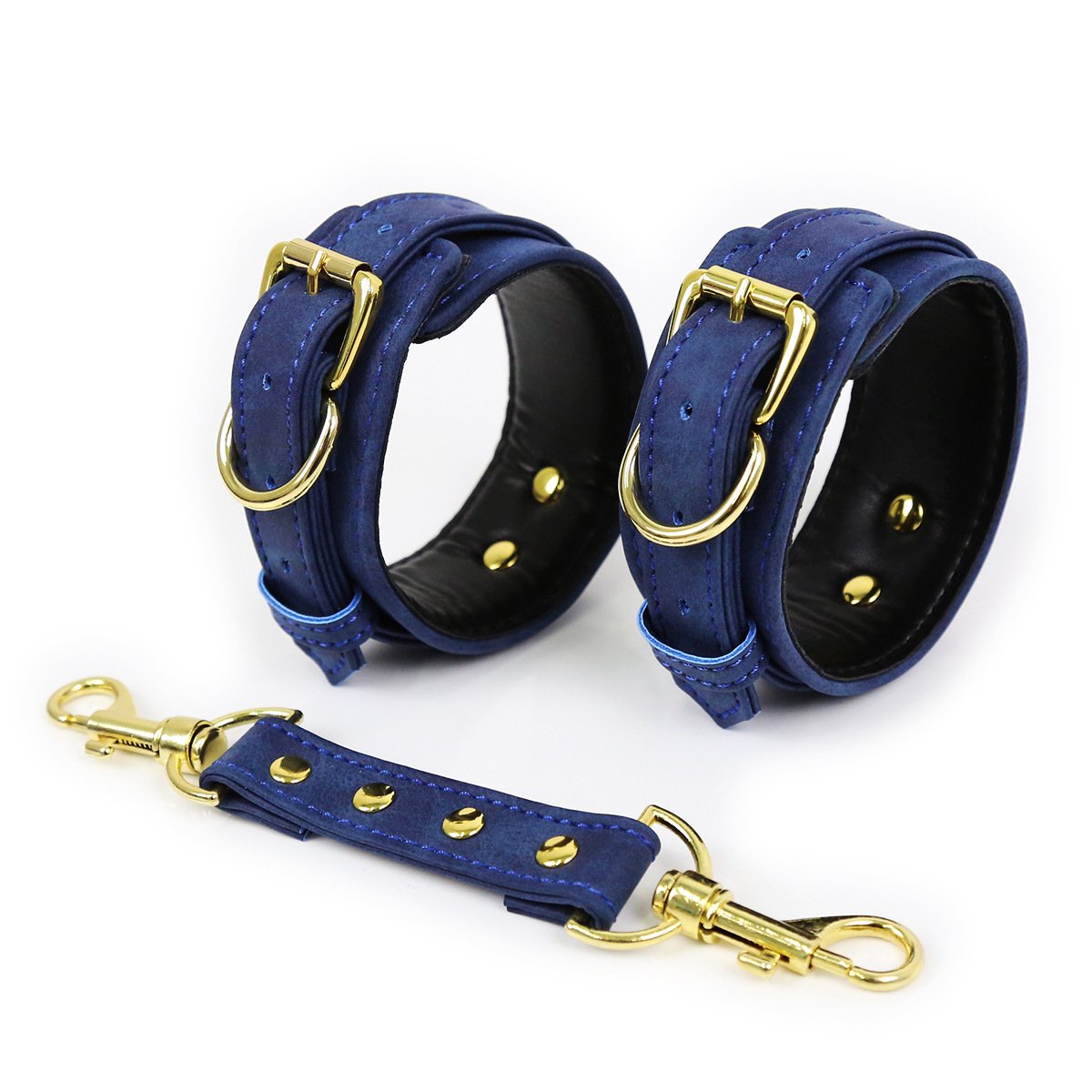 X BDSM Bondage Sex Toys Restraints, Couples Sex Toy Handcuffs,Ankle cuffs,Adjustable Sex Cuffs Sex Restraints Straps , Restraint Set Adult Sex Toys for Couple - Image 1