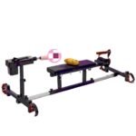 BDSM Restraint Chair With Sex Machine,With Wrist cuffs,Ankle cuffs,Necks Cuffs,Height-Adjustable,Carbon Steel For Men, Women and Adult Couples.