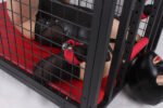 BDSM Furniture Restraint Kennel Cage With Neck,Wrist,Ankle And Body Cuffs For SM Punishment,Carbon Steel - Image 6
