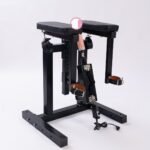 BDSM Bondage Sex Furniture Chair With Love Machine For Men, Women and Adult Couples,With Wrist And Ankle Cuffs,Carbon Steel - Image 2
