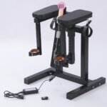 BDSM Bondage Sex Furniture Chair With Love Machine For Men, Women and Adult Couples,With Wrist And Ankle Cuffs,Carbon Steel - Image 3