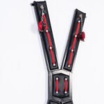 BDSM Bondage Frame, X-Frame Design For Couples'Role-Play,Bondage Stand and Wall-Mountable, Constructed From Carbon Steel And Leather - Image 4