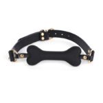 BDSM Dog Bone Bondage Silicone Leather Dog Bones Gag Mouth Pet Bone Bite Ball Gag BDSM Fetish Slave Restraints Sex Toys - Image 3