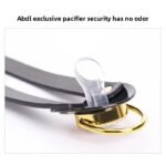 BDSM Pacifier Gag With Nipple Clamps Set, PU Material, For Adult Forced Mouth Opening Play, BDSM Discipline games, And Adult sex toys - Image 3