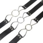 BDSM Metal Open Mouth Gag BDSM Oral O Ring Gag Bondage Restraints for Female,Adult Sex Games,Coules'Role-Play - Image 2