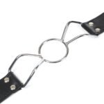 BDSM Metal Open Mouth Gag BDSM Oral O Ring Gag Bondage Restraints for Female,Adult Sex Games,Coules'Role-Play - Image 3