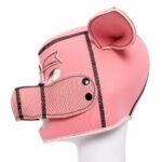 BDSM Pig Head Masks That Have Eyes Hollow Out,For Couples' Discipline Games And Role-Play,Diving-Grade Materials - Image 3