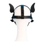 BDSM Black Dog Hood, Fetish Mask, Made Of PU Leather With Cut-Out Openings For Eyes and Mouth, For Couples'Role-Play - Image 5