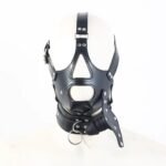 BDSM Horse Type Headgear,With Mouth Gag,Adjustable Straps And Pu Leather For Cosplay Games - Image 2