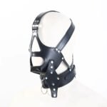 BDSM Horse Type Headgear,With Mouth Gag,Adjustable Straps And Pu Leather For Cosplay Games - Image 4