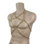 Punk-Style Metal Chest Chain For Men, Women,Body Restraint Chain, BDSM Bondage Decoration, For Adult Fun Games And Role-Playing Parties. - Image 3