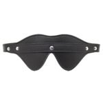 BDSM Bondage Sexy Blindfold,PU Leather Eye Mask And Rivet Design,Adult Sex Flirting Toy for Men Women Couples