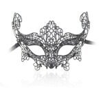 BDSM Fox Lacy Mask,Cut Out Design,For Couples'Role-Play And Masquerade Balls