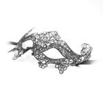 BDSM Fox Lacy Mask,Cut Out Design,For Couples'Role-Play And Masquerade Balls - Image 5