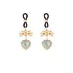 BDSM Heart-Shaped Gemstone Pendant Nipple Clamps, Sex Game Toys, Female Breast Stimulation, BDSM Breast Bondage Toys - Image 3