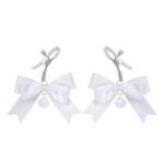 BDSM Bow Bell Nipple Clamps, Multi-Color Options, Suitable for Couples BDSM Games, Female Breast Stimulation Training, Sex Toys - Image 2