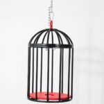 BDSM Furniture Bondage Cage,With Hand Cuffs,For Couple Roleplay and Restraint,Carbon Steel,Capacity 0.5 Ton(s) - Image 3