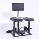 BDSM Discipline Chair,Urine Equipment,Height-Adjustable With Neck Cuffs And Handcuffs,Carbon Steel For Couples' SM Game - Image 3