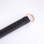 BDSM Willow-Leaf Shaped Paddle,Sex Leather Slap, 21.65 Inch,Adult Sex Toys for Couples & Kinky Play - Image 5