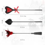 BDSM Three-Piece Paddle Set,Flogger Spanking Sex Soft Toys,PU Leather For Adult SM Games - Image 3