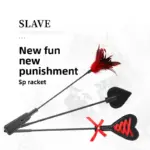 BDSM Three-Piece Paddle Set,Flogger Spanking Sex Soft Toys,PU Leather For Adult SM Games - Image 2