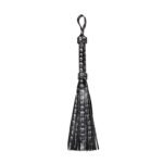 BDSM Leather Skull-Design Whip For Sensual Play And Couples' Role-play, Erotic Exploration & Fetish Adventures