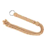 BDSM Handwoven Cotton Rope Whip,Fetish Adult Sex Toy,Impact Play Toy For Spanking. - Image 2