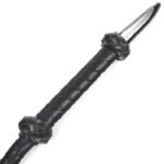 BDSM 52 Inches Extra Long Leather Horse Whip,Sex Black Floggers Whip for Men,Women,Couples' BDSM Games - Image 3