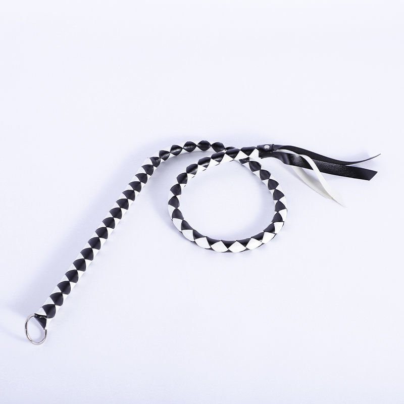 鞭子014 BDSM 46 in Faux Leather Whip,Horse Whip,Sex Toys For Spanking Games,SM Games,Couples'Role-Play - Image 1