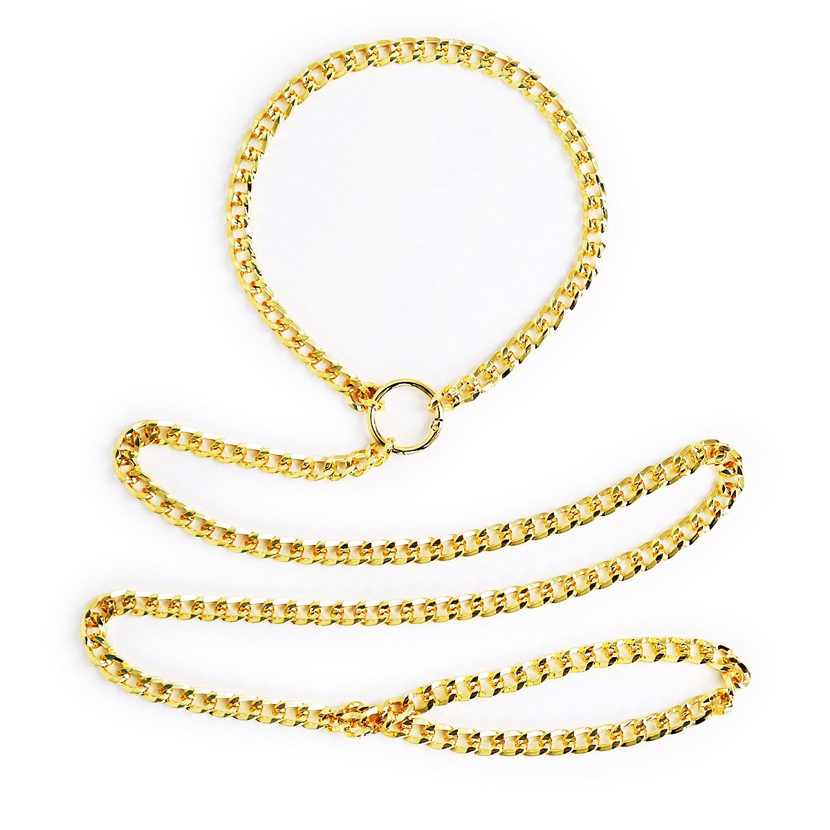 颈链001 BDSM 31.89 Inches, Punk Style Metal Chain Leash, Sexy Choker, Restraint Sex Toys for Adults' Cosplay,SM Games - Image 1