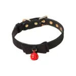 BDSM Three-Color Bow Bell Collar, PU Material, Suitable for Cute Role-Play, Adult Sexual Play Toys - Image 3