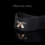 BDSM Bow Restraint Collar with Metal Lead Chain, PU Material Choker,For Couples Role-Play, Adult Sex Toys, BDSM Gatherings - Image 4