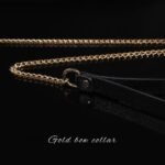 BDSM Bow Restraint Collar with Metal Lead Chain, PU Material Choker,For Couples Role-Play, Adult Sex Toys, BDSM Gatherings - Image 6