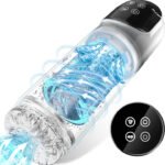 Cody – Automatic 4 Pump & 7 Sucking & 7 Rotating & 7 Licking & LCD Display Sex Machine Pocket Pussy Male Stroker Penis Pump - Image 2