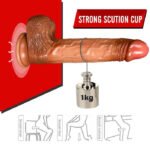 George – 8.6 Inch Lifelike Vibrating Dildo for G-Spot and Anal Stimulation - Image 4
