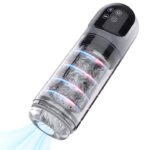 Cody – Automatic 4 Pump & 7 Sucking & 7 Rotating & 7 Licking & LCD Display Sex Machine Pocket Pussy Male Stroker Penis Pump - Image 3